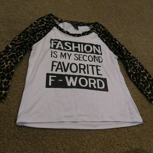 Never Worn - Super Soft Rue 21 Cheetah Shirt